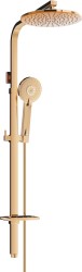 MEXEN/S - Q40 sprchový set ružové zlato (798404095-60)