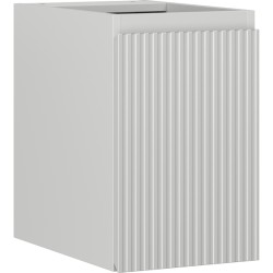 MEXEN/S - Rivel kúpeľňová skrinka pod umývadlo 30, 1 dvierka, reliéf, sivá mat (91A21-03047-1-BF62)