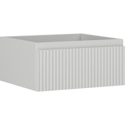 MEXEN/S - Rivel kúpeľňová skrinka pod umývadlo 50, 1 šuplík, reliéf, šedá mat (91A20-05023-1-BF62)