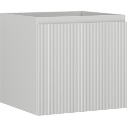 MEXEN/S - Rivel kúpeľňová skrinka pod umývadlo 50, 1 šuplík, reliéf, šedá mat (91A20-05047-1-BF62)