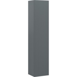 MEXEN/S - Rivel kúpeľňový stĺp 35, 1 dvierka, reliéf, grafit mat (91A21-03016-1-BF66)