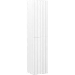 MEXEN/S - Rivel kúpeľňový stĺp 35, 2 dvierka, reliéf, biela mat (91A21-03016-2-BF01)