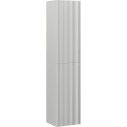 MEXEN/S - Rivel kúpeľňový stĺp 35, 2 dvierka, reliéf, sivý mat (91A21-03016-2-BF62)