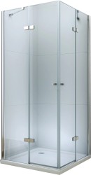 MEXEN/S - ROMA sprchovací kút 110x070, transparent, chróm (854-110-070-02-00)