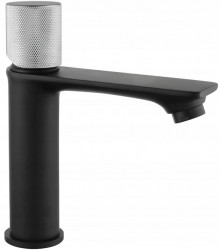 MEXEN/S - Royo One umývadlová batéria, čierna / chróm (72201-77)