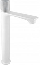 MEXEN/S - Royo One umývadlová batéria vysoká, biela / chróm (72211-22)