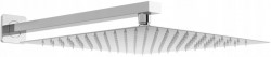 MEXEN/S - Slim štvorcová sprchová hlavica - dážď 25 x 25 cm + sprchové rameno, chróm (79125112-00)