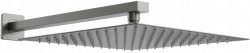 MEXEN/S - Slim štvorcová sprchová hlavica - dážď 25 x 25 cm + sprchové rameno, grafit (79125112-66)
