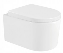 MEXEN/S - Sofia Závesná WC misa vrátane sedátka s pomalým trwarda, duroplast, biela (30540200)