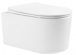MEXEN/S - Sofia Závesná WC misa vrátane sedátka s slow-slim, duroplast, biela (30540300)