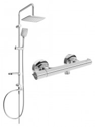 MEXEN/S - Sven sprchový stĺp vrátane sprchovej termostatickej batérie Slim, chróm (77105262-00)
