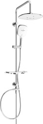 MEXEN/S - T17 sprchový set chróm / biela (798171793-02)