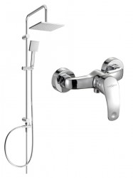 MEXEN/S - Tord sprchový stĺp vrátane sprchovej batérie Fabia, chróm (746540200-00)