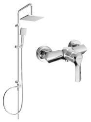 MEXEN/S - Tord sprchový stĺp vrátane sprchovej batérie Sabre, chróm (72140200-00)