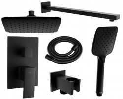 MEXEN/S - Uno DR62 sprchová zostava podomietková, čierna (71435DR62-70)