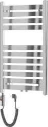MEXEN/S - Urán radiátor + vykurovacia tyč 800 x 500 mm, 300 W, chróm (W105-0800-500-2300-01)