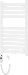 MEXEN/S - Urán radiátor + vykurovacia tyč 800 x 500 mm, 600 W, biela (W105-0800-500-2600-20)