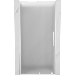 MEXEN/S - Velar L posuvné sprchové dvere 110, dekor, biela (871-110-003-31-20)