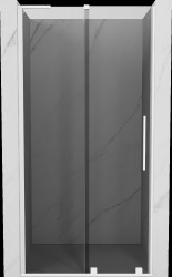 MEXEN/S - Velar L posuvné sprchové dvere 110, grafit, biela (871-110-003-41-20)