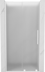 MEXEN/S - Velar L posuvné sprchové dvere 120, dekor, biela (871-120-003-31-20)