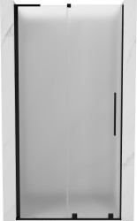 MEXEN/S - Velar L posuvné sprchové dvere 120, dekor, čierna - 871-120-003-31-66 (871-120-003-31-70)