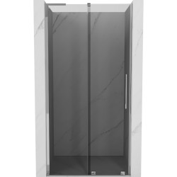 MEXEN/S - Velar L posuvné sprchové dvere 120, grafit, chróm (871-120-003-41-01)