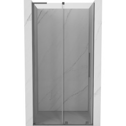 MEXEN/S - Velar L posuvné sprchové dvere 90, transparent, grafit metal (871-090-003-01-95)