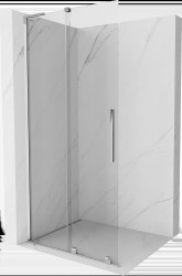 MEXEN/S - Velar L Sprchová zástena posuvná Walk-in 120 x 200, transparent 8 mm, chróm (871-120-003-03-01)