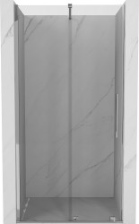 MEXEN/S - Velár posuvné sprchové dvere 100, transparent, chróm (871-100-000-01-01)