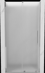 MEXEN/S - Velár posuvné sprchové dvere 120, dekor, chróm (871-120-000-31-01)