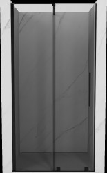 MEXEN/S - Velár posuvné sprchové dvere 120, grafit, čierna (871-120-000-41-70)