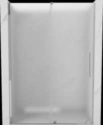 MEXEN/S - Velár posuvné sprchové dvere 150, dekor, chróm (871-150-000-31-01)