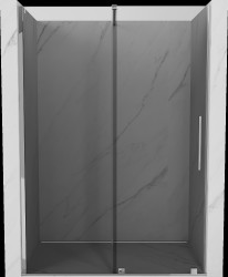 MEXEN/S - Velár posuvné sprchové dvere 150, grafit, chróm (871-150-000-41-01)