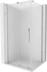 MEXEN/S - Velár sprchovací kút, posuvné dvere 110 x 85, dekor, chróm (871-110-085-31-01)