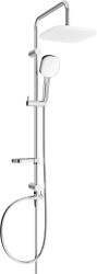 MEXEN/S - X33 sprchový set chróm / biela (798333391-02)