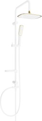 MEXEN/S - X49 sprchový stĺp biela / zlatá (798494991-25)