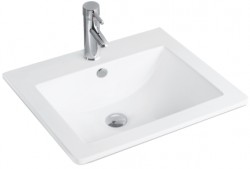 MEXEN - SALMA umývadlo na dosku 53x46cm biela (25365300)