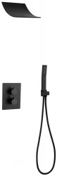 MEXEN - Salto sprchový podomietkový set, čierna (7604-02-70)