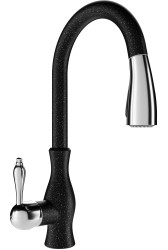 MEXEN - Savita drezová batéria, čierna melír (672601-76)