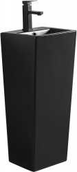 MEXEN - Sira voľne stojace umývadlo 33 x 32, čierny mat (26023370)