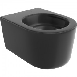 MEXEN - Sofia Závesná WC misa Rimless Tornado, čierna mat (3354XX85T)