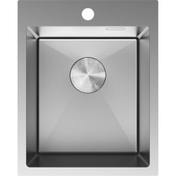 MEXEN - Solix oceľový drez 1-bowl 400 x 500 mm, nerez (6406401000-01)