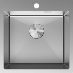 MEXEN - Solix oceľový drez 1-bowl 500 x 500 mm, nerez (6407501000-01)