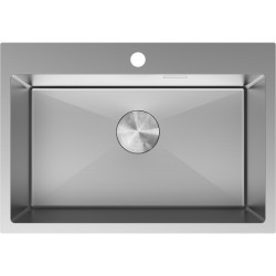 MEXEN - Solix oceľový drez 1-bowl 650 x 450 mm, nerez (6403651000-01)