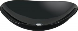 MEXEN - Sonia sklenené umývadlo 54, čierna (24145470)