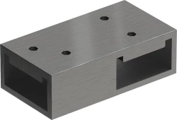 MEXEN - Spojka stabilizačných vzpier pre sprchové zásteny Kioto šedá (800-09-66)