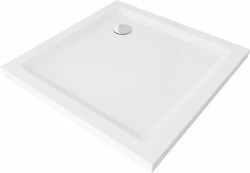 MEXEN - Sprchová vanička štvorcová 100x100 cm, biela (40101010)