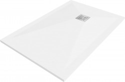 MEXEN - Stone+ sprchová vanička obdĺžniková 100x70, biela (44107010)