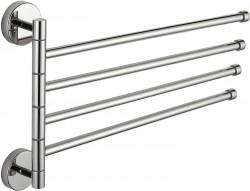 MEXEN - Štvorramenný držiak uterákov, otočný, chróm (7039244-00)