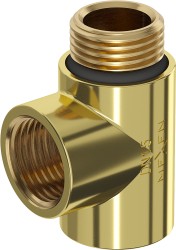 MEXEN - T-kus pre elektrické kúrenie, zlatá (W906-000-50)